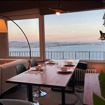 Ferienwohnung Art Loft , 270* Full Sea View In Cihangir Istanbul Exterior foto