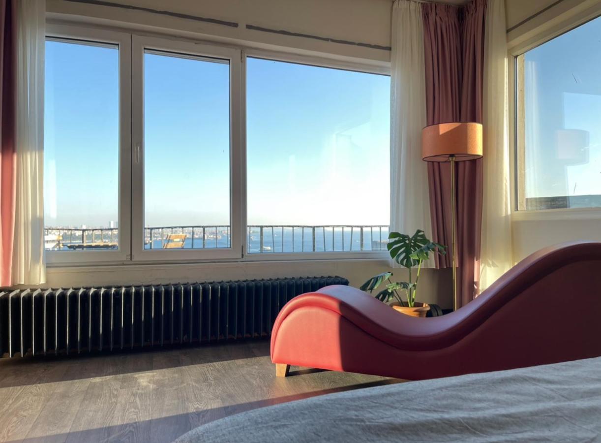 Ferienwohnung Art Loft , 270* Full Sea View In Cihangir Istanbul Exterior foto