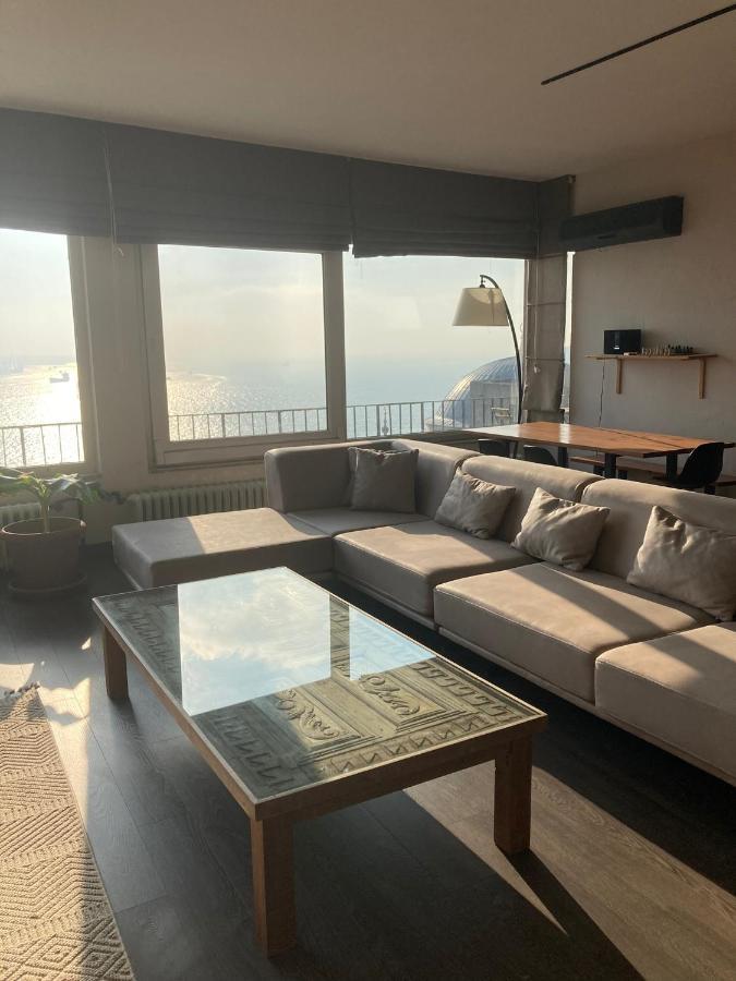 Ferienwohnung Art Loft , 270* Full Sea View In Cihangir Istanbul Exterior foto